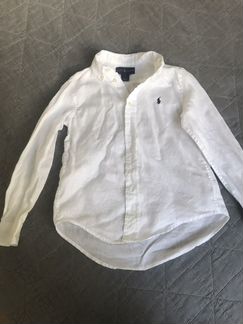 Рубашка льняная Ralph Lauren на6 лет