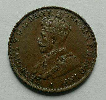 Австралия монета 1 пенни 1936 год