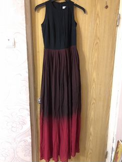 Платье градиент в пол