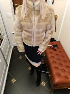 Меховая куртка из бобра 