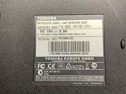 Ноутбук Toshiba Satellite L300 110 System Unit Pslboe-014012ru Цена