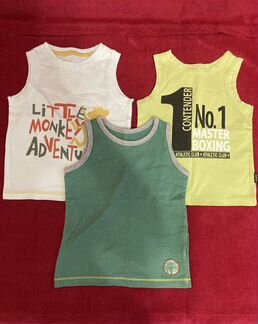 Майки H&M и mothercare (раз 98-104)