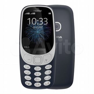 Nokia 3310 (2017) новый синий на бульваре)