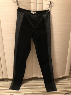 Брюки Леггинсы Miss Sixty чёрный бархат велюр