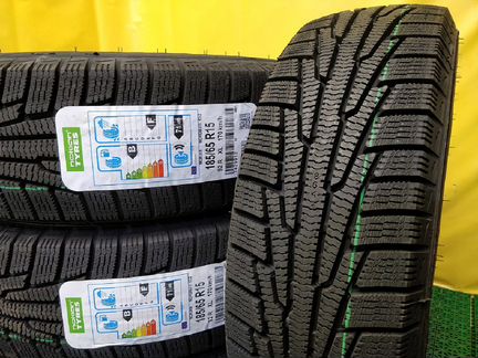 185 65 15 зимние шины, новые липучка Nokian