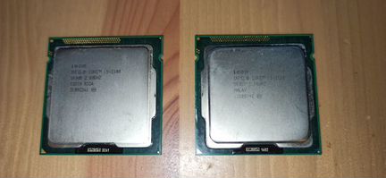 Процессоры intel i3 i5 (2 штуки)