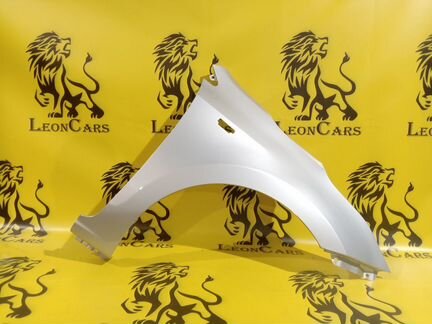 Крыло переднее правое серебристое Kia Rio 5 2018