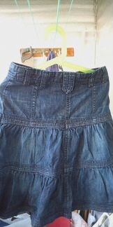 Юбка джинсовая