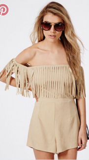 Комбинезон замша missguided