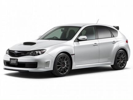 Накладка бампера, губа передняя Subaru Impreza Wrx