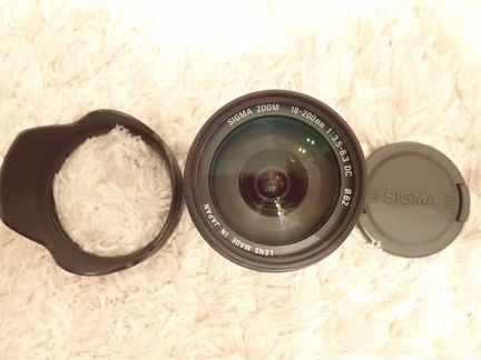 Объектив Sigma DC 18-200mm 1:3.5-6.3 D