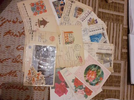 Конверты СССР с письмами и романтик перепиской 70х