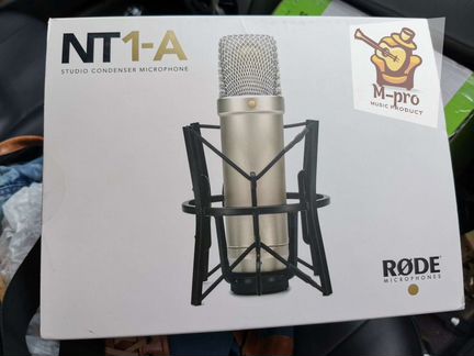 Rode NT1 Signature Black студийный микрофон