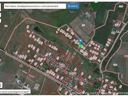 Денисовка симферопольский район карта