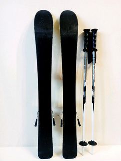 Горные лыжи детские Volkl 80 см + креп + палки