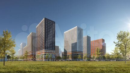 2-к квартира, 54.1 м², 6/25 эт.