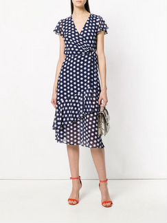 Платье в горох Michael Kors M оригинал