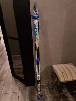 Лыжи рост 130 +Лыжные ботинки 32 р