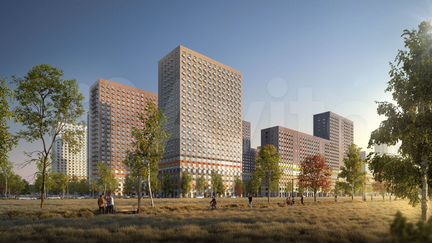 1-к квартира, 41.2 м², 7/25 эт.