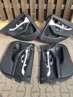 Mercedes c63 AMG обшивки дверей