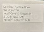 Microsoft Surface Book 13.5