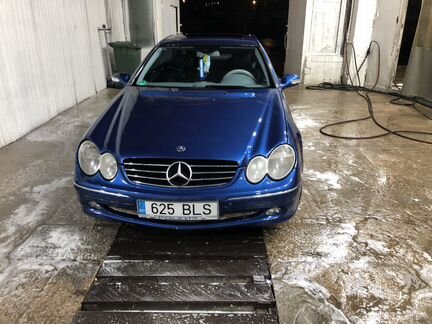 Бампер передний Mercedes W209 CLK