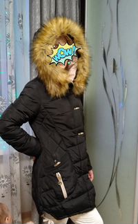 Пуховик для беременных