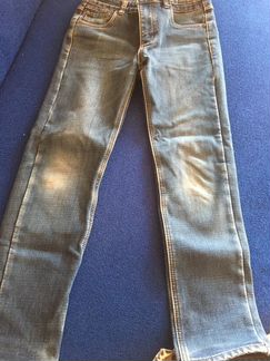 Джинсы теплые