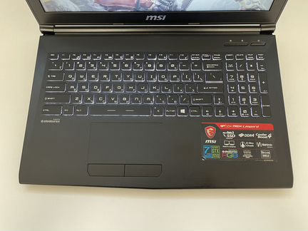 Игровой ноутбук MSI i7 16GB GTX