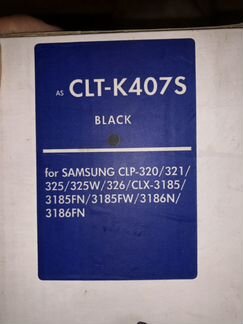 Картридж Black CLT-K407S