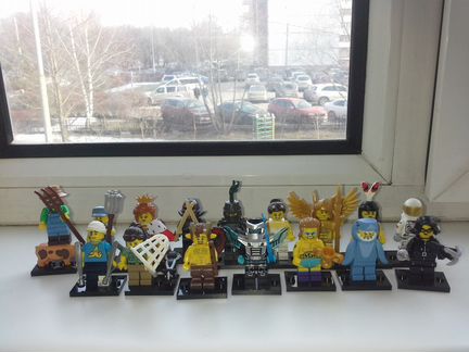 Полная коллекция lego minifigures - series 15