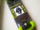 Скейтборд зеленый новый 62 см объявление продам