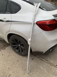 Молдинги на крышу под рейлинги BMW X6 f16