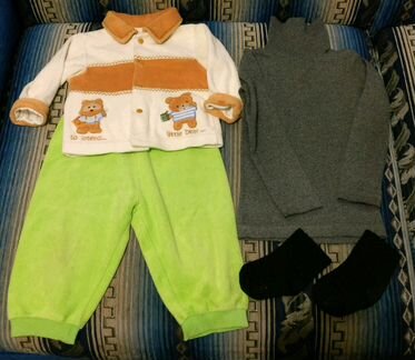 Одежда пакетом на 1-1,5 года