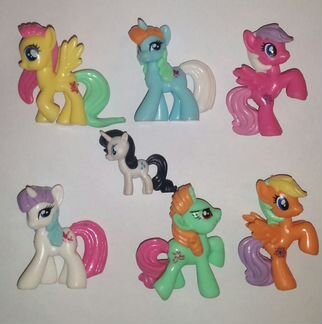 Лошадки пони My little pony макдональдс