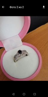 Серебро кольцо новое