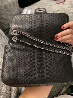 Клатч из кожи питона