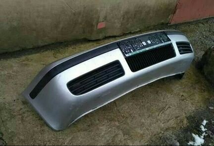 Передний бампер шкода октавия тур серебро