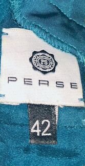 Эксклюзивное, кружевное, бирюзовое платье, Perse