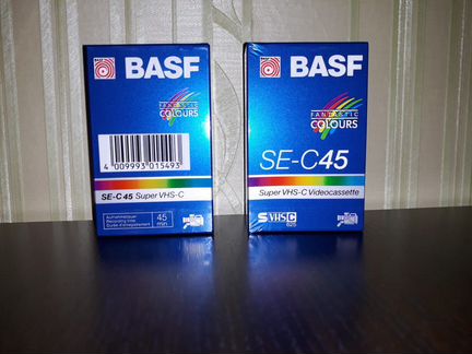 Видеокассета Super VHS-C basf SE-C45
