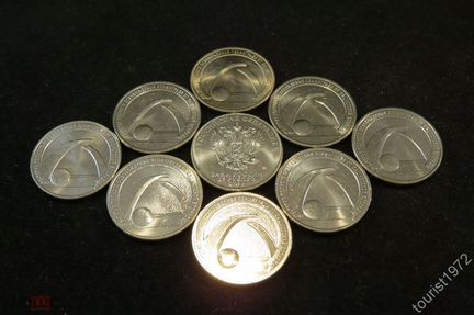 Монета 75-летие освобождения Ленинграда от блокады