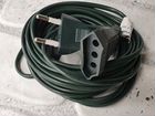Удлинитель д/гирлянд 5м зеленый (сетевой шнур) DM3