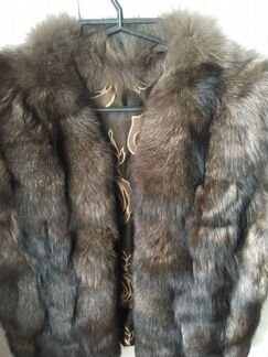 Жилет из песца S-M