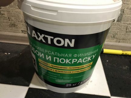 Шпаклевка axton 25 кг