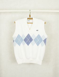 Винтажная оверсайз жилетка Adidas (70-е)