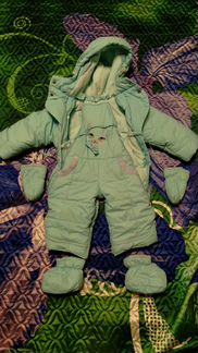 Комбинезон зимний fun time 80 см