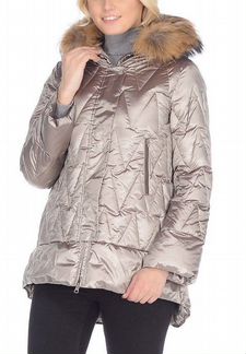 Куртка осенняя, мех натуральный