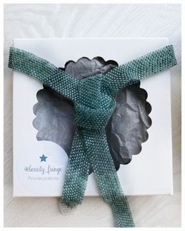 Галстук из бисера