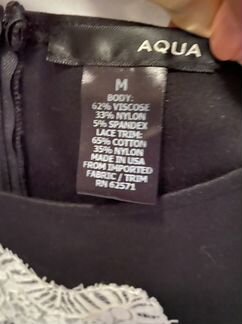 Aqua новое платье люкс прет а порте