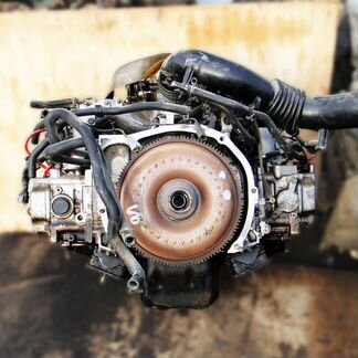 Контрактный б/у двигатель EJ22 Old Subaru Legacy